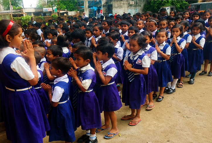 Primary School at BHALUKA NABODAYA SHISHU MANDIR